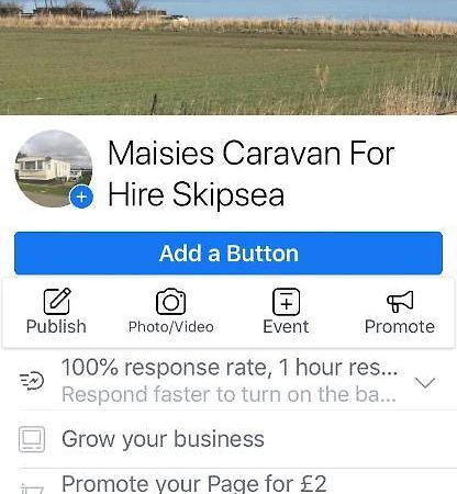 Vila Maisies Caravan For Hire Skipsea Exteriér fotografie